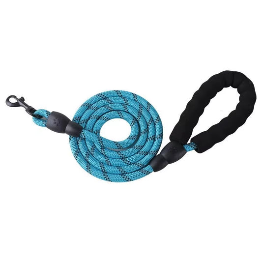 Reflective Nylon Round Walking Leash for Dogs