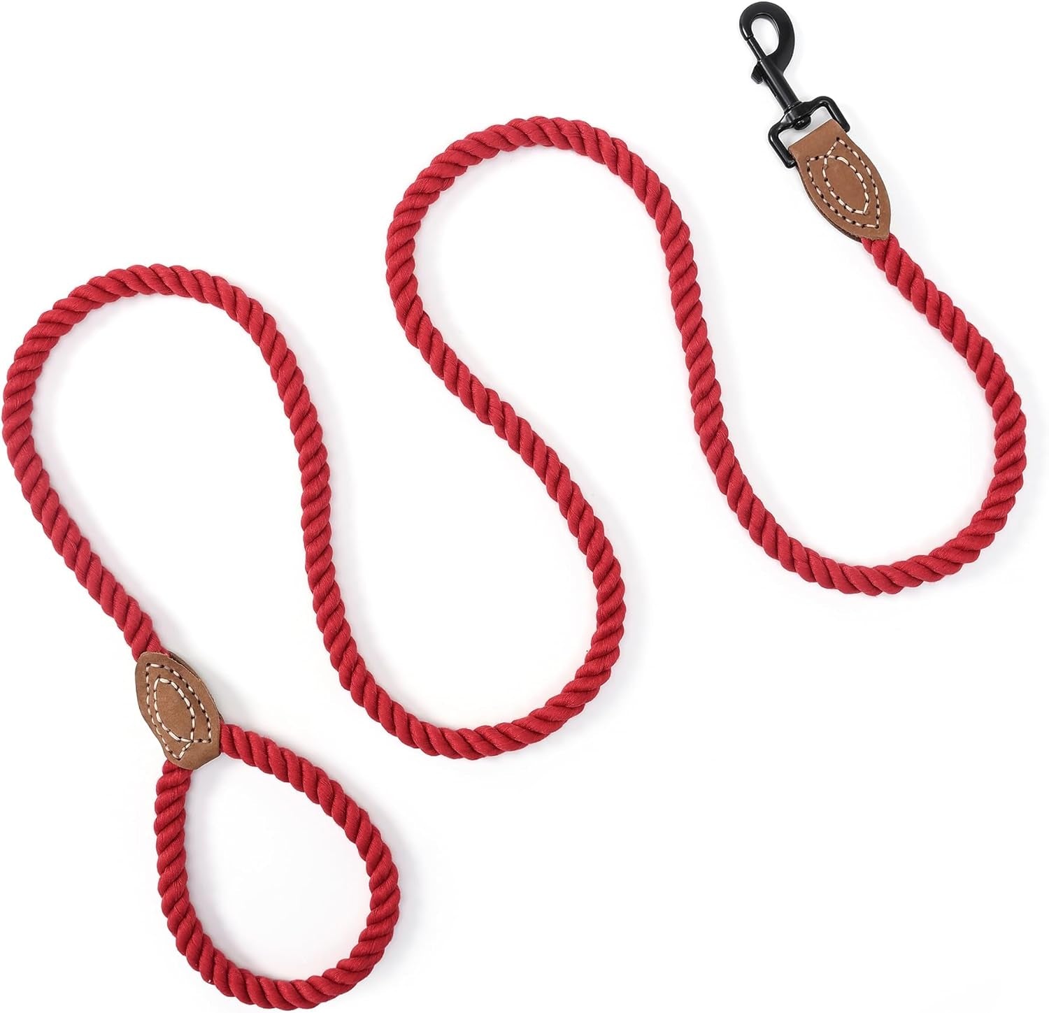 Heavy-Duty Braided Cotton Rope Dog Leash (5FT)