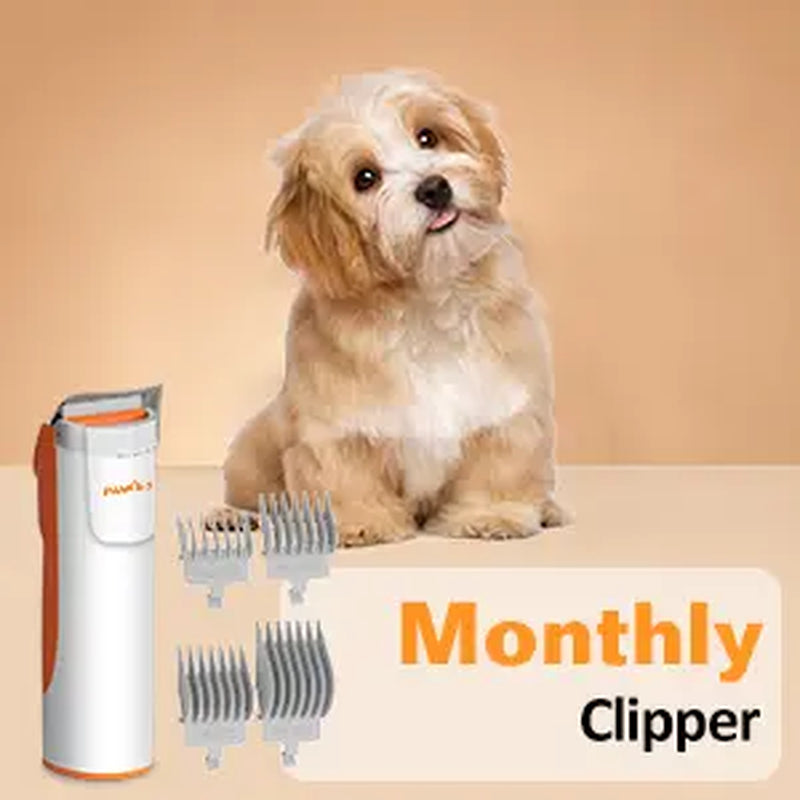 PAWING Professional Pet Grooming Vacuum Kit & All-in-1 Deshedding Tool