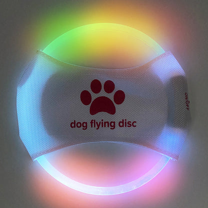 Light-Up LED Luminous Flying Disc Dog Toy