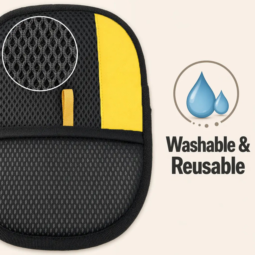 Reusable Electrostatic Pet Grooming & Hair Remover Glove