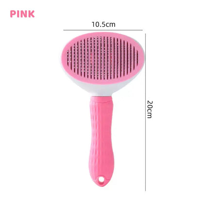 2-in-1 Cat & Dog Hair Remover Brush for Long & Short Hair