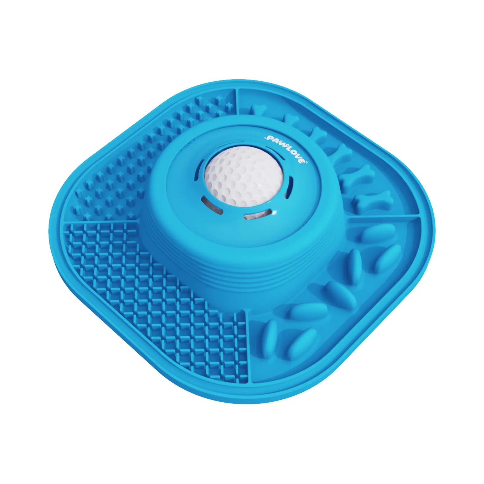 Anti-Slip Slow Feeder Dog Bowl & Licking Mat