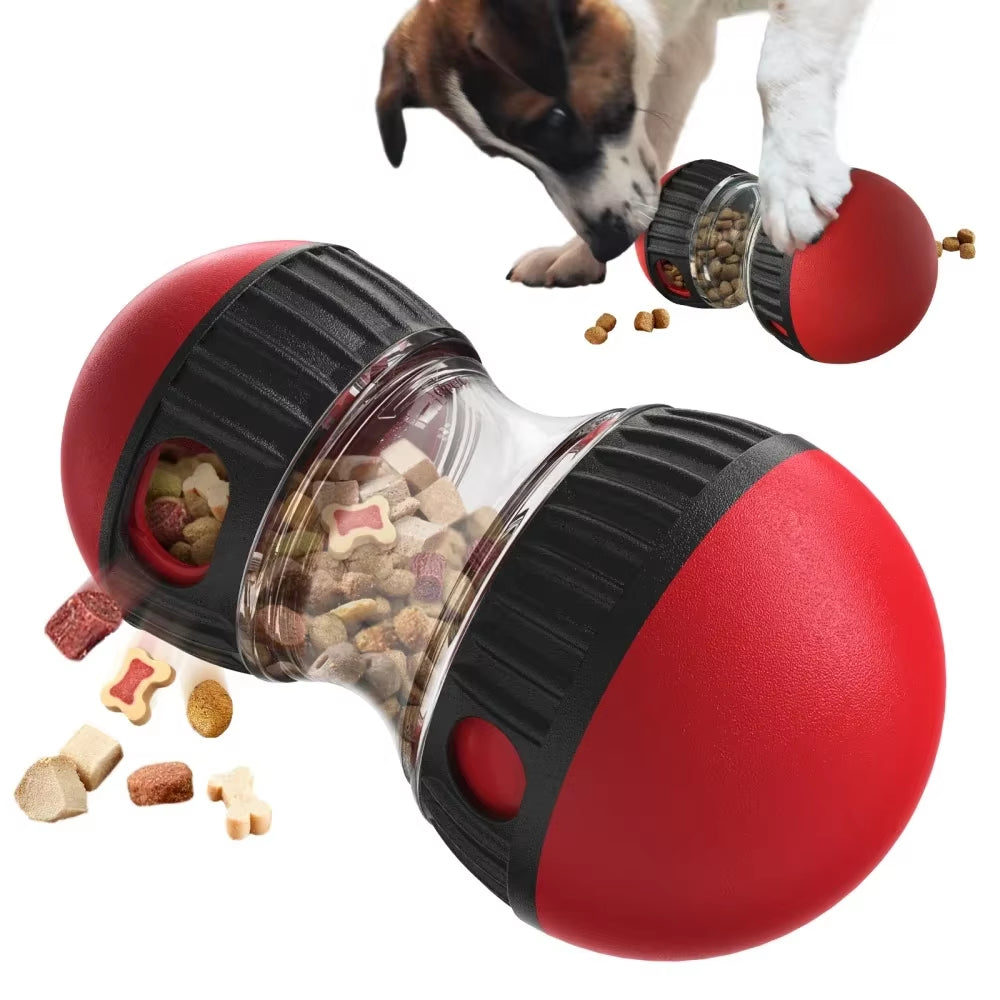 Interactive Slow Feeder Treat Dispenser Ball