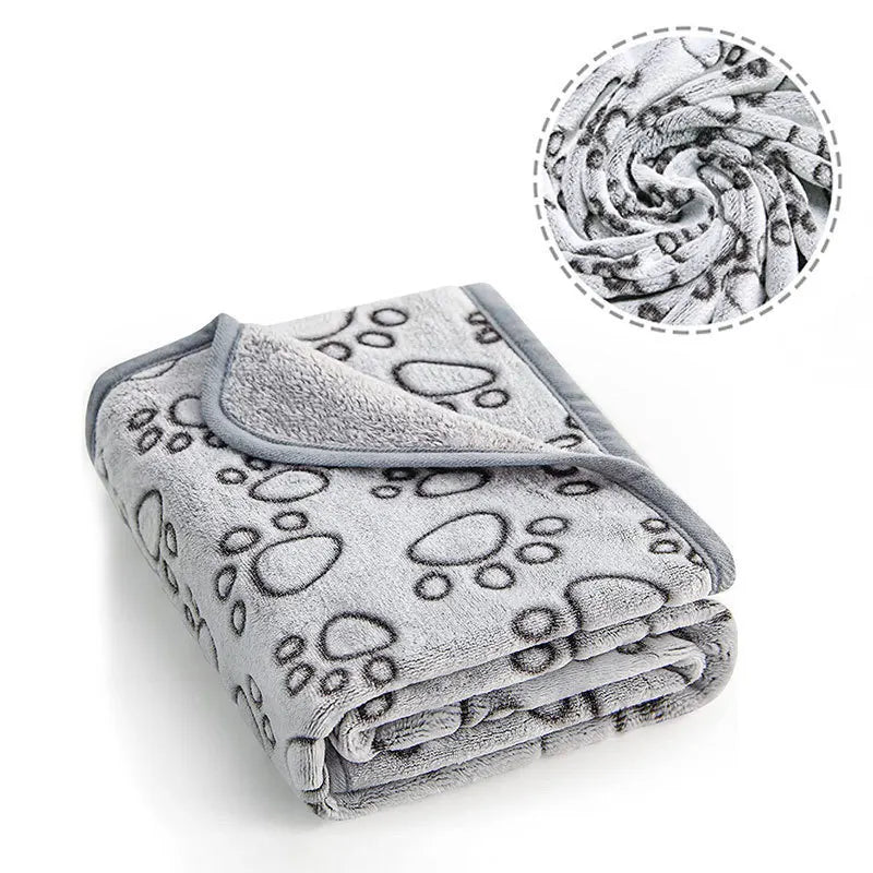 Soft Fluffy Cute Pattern Pet Blanket