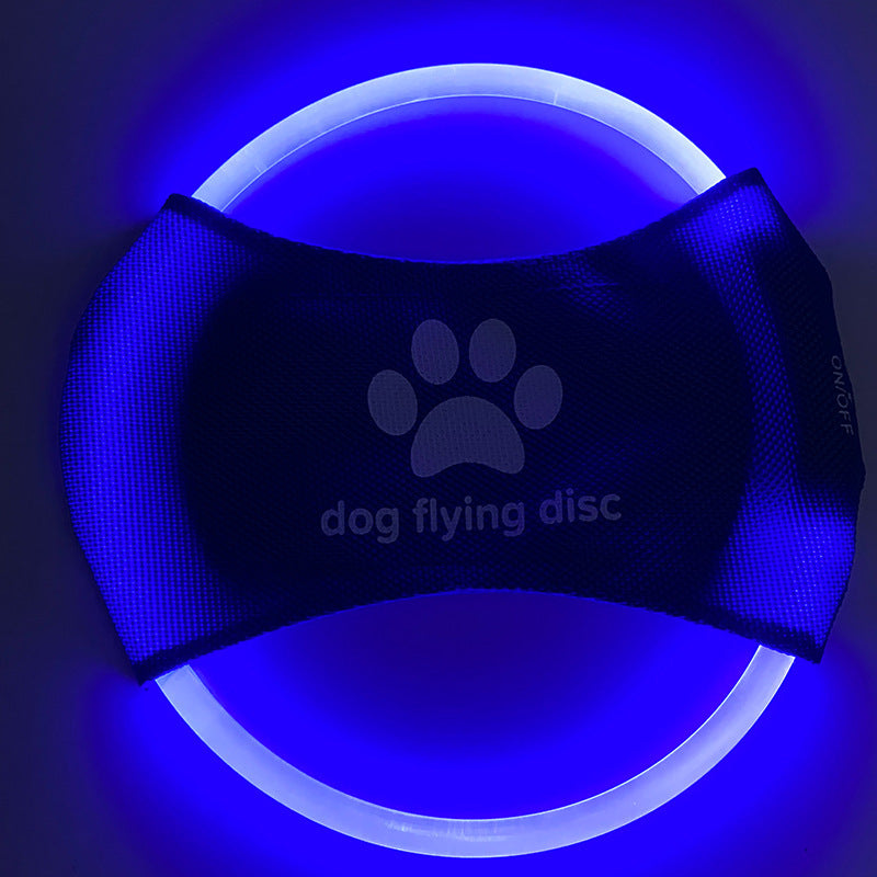 Light-Up LED Luminous Flying Disc Dog Toy