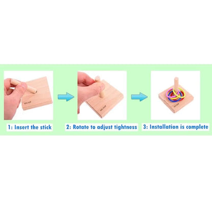 Interactive Bird Training Ring & Educational Toy