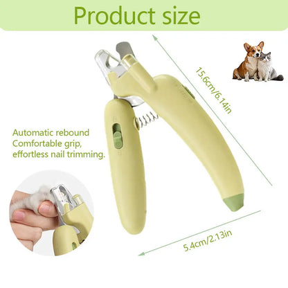 Kacoomi Electric Pet Nail Clipper with LED Light – Professional Rechargeable Nail Grinder for Dogs & Cats