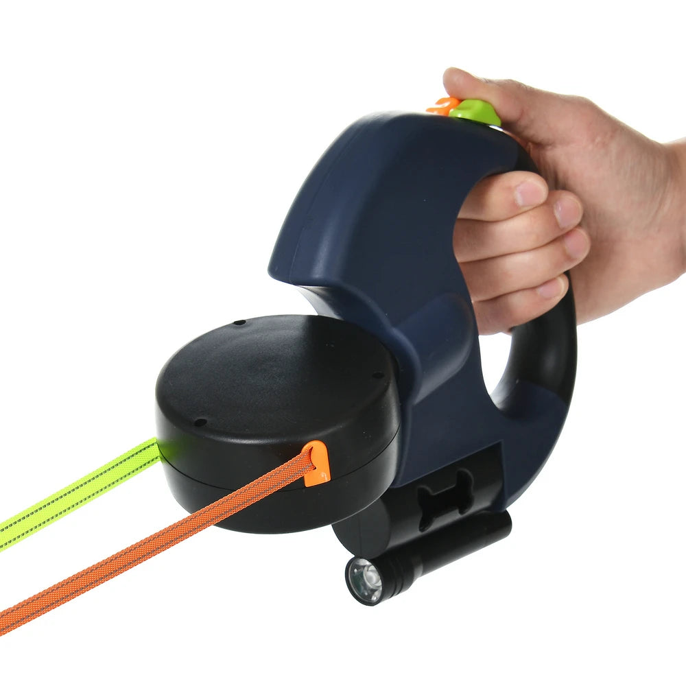 3M Retractable Dual Dog Leash 