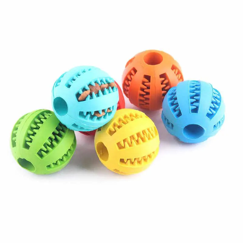 Natural Rubber Tooth Cleaning Treat Ball