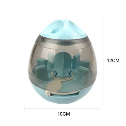 Interactive Dumbbell Treat Dispenser Toy