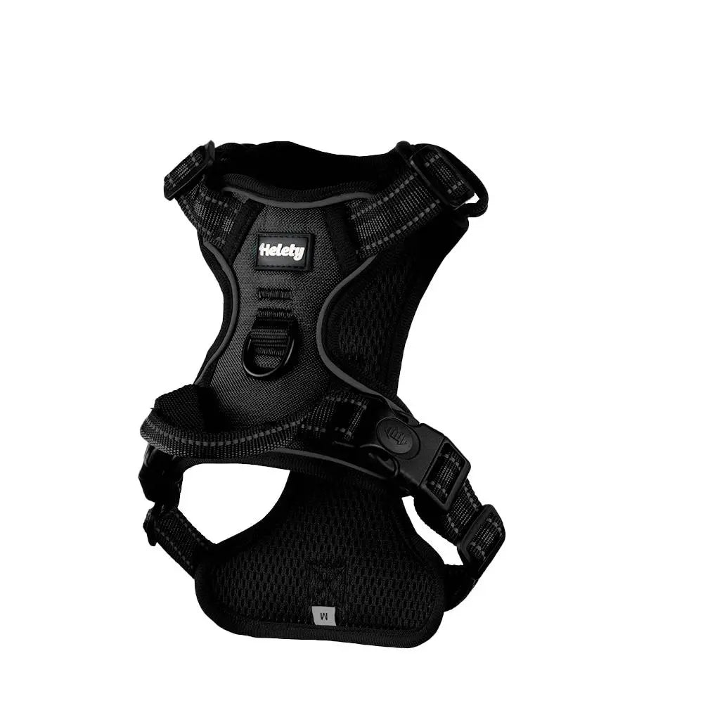 Heavy-Duty No-Pull Reflective Dog Harness Set