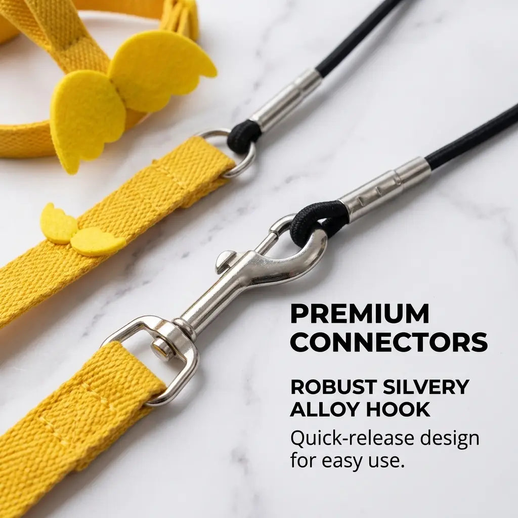 Outdoor Safety Bird Training Harness for Parrots & Cockatiels