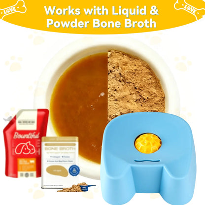 Anti-Anxiety Silicone Lick Bowl & Slow Feeder for Wet Food
