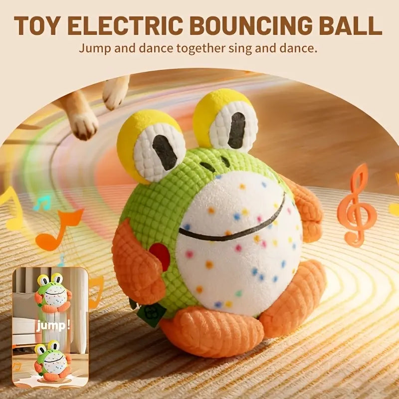 Interactive Self-Moving Dog Toy Ball with Music & Sounds