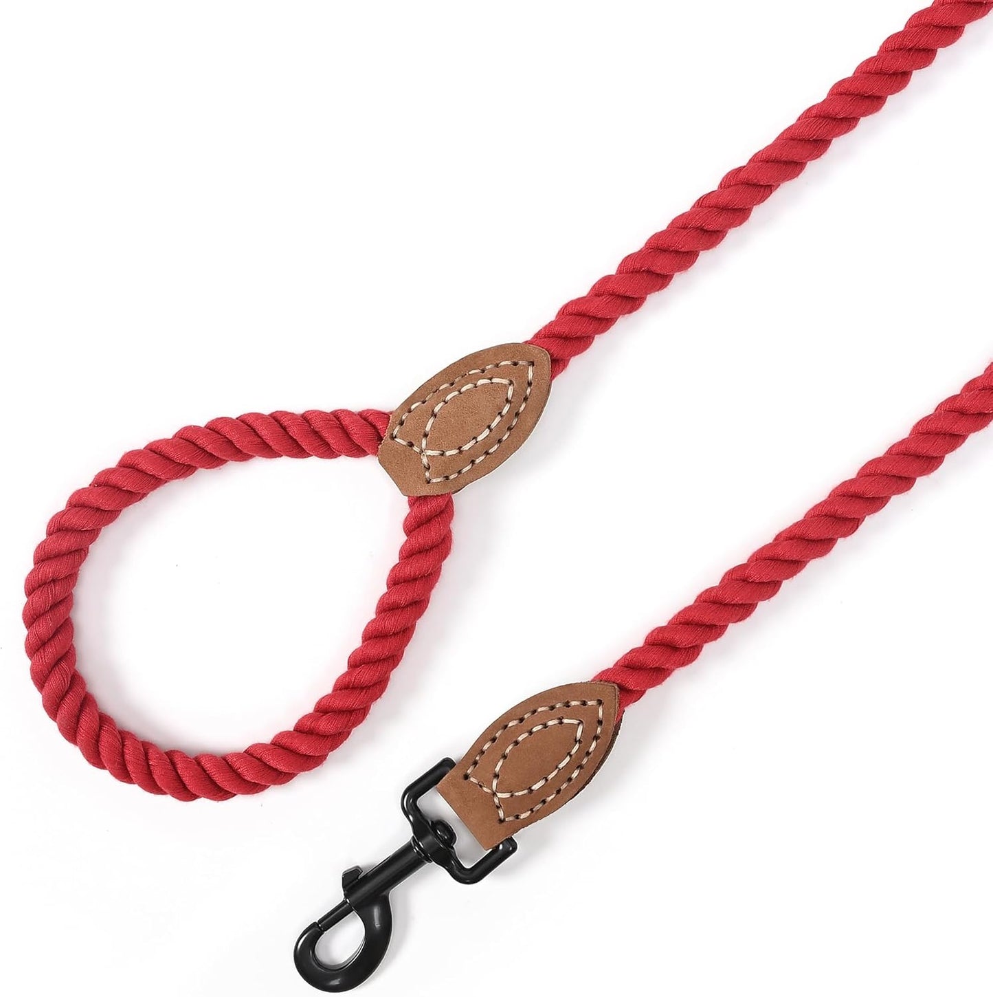 Heavy-Duty Braided Cotton Rope Dog Leash (5FT)