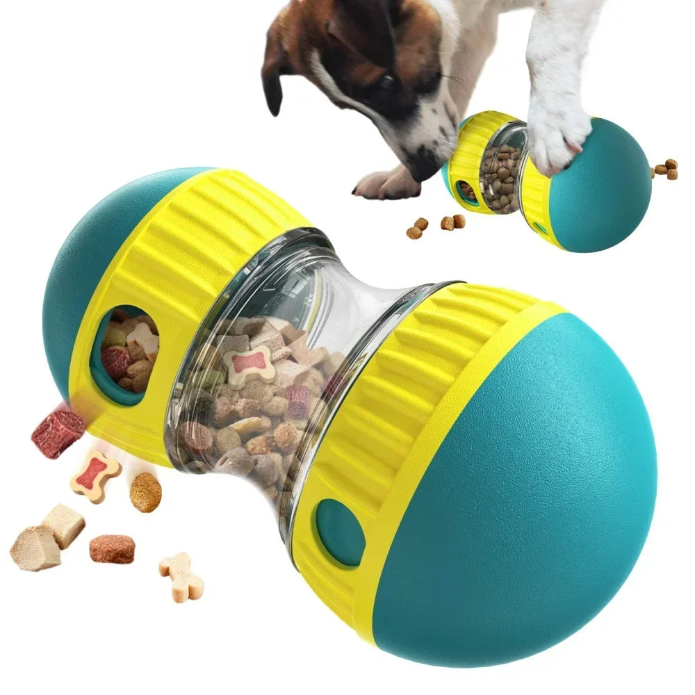 Interactive Slow Feeder Treat Dispenser Ball