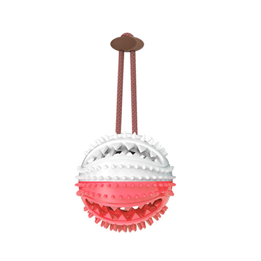 Suction Cup Tug Toy with Dental Cleaning Ball
